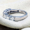 Asscher-Cut Diamond Band, 2.70 ct