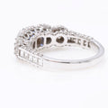 Emerald-Cut Sapphire & Pavé Ring