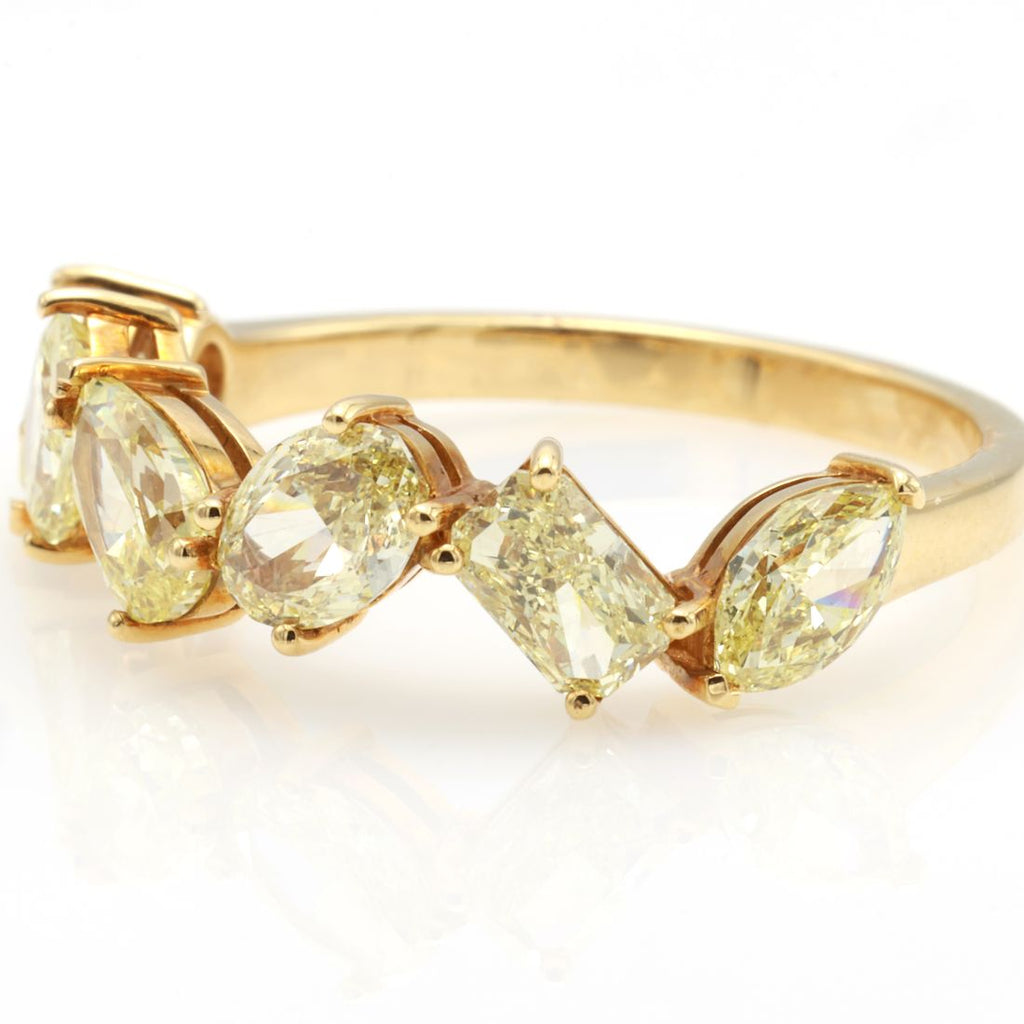 Emerald & Marquise Diamond Cluster Earrings